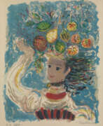 Константин Андреевич Терешкович. Girl with a Basket of Fruit