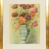 Emil Maetzel (Cuxhaven 1877 - Hamburg 1955). Blumen in einer Vase. - photo 2