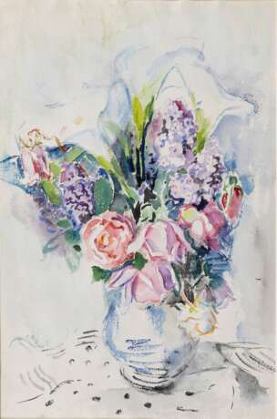 Gretchen Wohlwill (Hamburg 1878 - Hamburg 1962). Blumen in einer Vase. - Foto 1