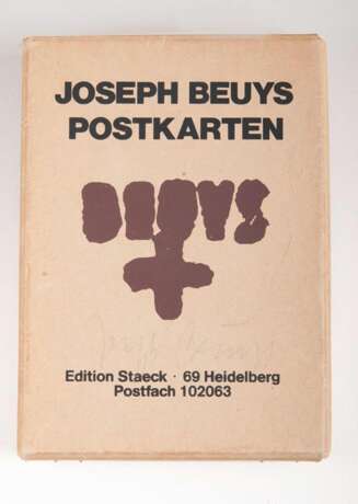 Joseph Beuys (Kleve 1921 - Düsseldorf 1986). Joseph-Beuys-Postkarten. - фото 3