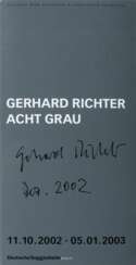 Gerhard Richter (Dresden 1932). Gerhard Richter - Acht Grau.