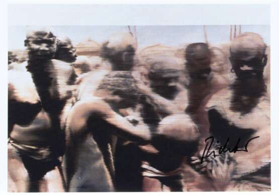 Gerhard Richter (Dresden 1932). Motiv der Nuba. - фото 1