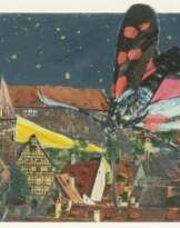 Gudrun von Leitner (Schwerin 1940). Nürnberg - Burg von Süden.