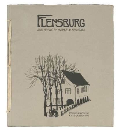 Käte Lassen (Flensburg 1880 - Flensburg 1956). Mappe: Aus den Winkeln der Stadt. - Foto 2
