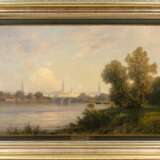 Ascan Lutteroth (Hamburg 1842 - Hamburg 1923). Blick auf die Lombardsbrücke. - photo 2