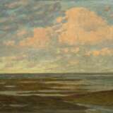 Walter Bertelsmann (Bremen 1877 - Worpswede 1963). Wolken über dem Wattenmeer. - фото 1