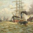 Hans Bohrdt (Berlin 1857 - Berlin 1945). Hamburger Hafen. - Auction prices