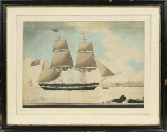 Nicolas Cammillieri (Vittoriosa/Malta 1773 - Vittoriosa/Malta 1860). Die Brigg George Canning. - фото 2