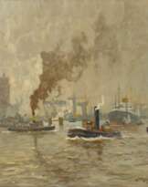 Erich Mercker (Zabern/Elsass 1891 - München 1973). Hamburg am Kaiserhöft.