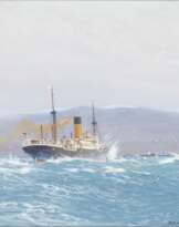 Robert Schmidt-Hamburg (Berlin 1885 - Laboe 1963). An der Westküste Südamerikas.