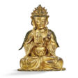 STATUE DE MAITREYA EN BRONZE DORE LAQU&#201; OR - Auktionspreise