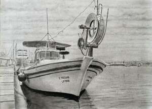 Рыбацкая лодка