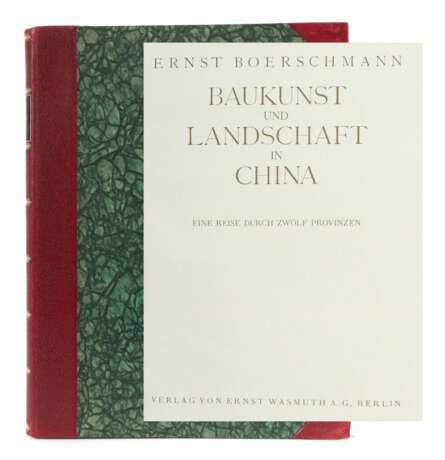 Boerschmann, Ernst Baukunst und Landschaft in China - E - photo 1