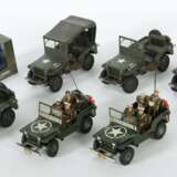 7x US Military Police Jeep 2x Arnold, Blech, 1940-1949, - photo 2