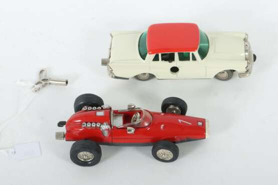 2 Modellfahrzeuge Schuco, 1960er Jahre, Micro Racer, 1x - Foto 2