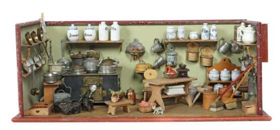 Puppenküche wohl Rock & Graner, Biberach, um 1900, Gehä - фото 1