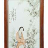 Porzellantafel China, Republik Periode, 1920-1940, hoch - Foto 1