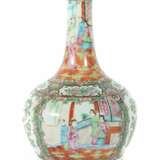 ''Famille Rose''-Vase China, Porzellan/Emaillefarben, k - Foto 1