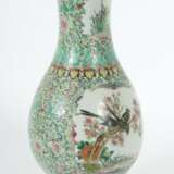 ''Famille Vert''-Vase China, Porzellan mit Emaillefarbe - photo 3