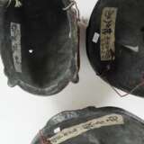 Drei No-Masken Japan, Holz geschnitzt und gefasst, z. T - фото 2