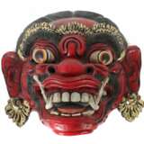 Barong Maske Bali/Indonesien, Holz geschnitzt, Tanzmask - photo 1