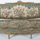 Kanapee im Louis XV-Stil Frankreich, 18. Jh., Holz gold - photo 2