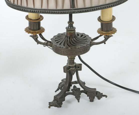 Paar Bouilotte-Lampen Ende 19. Jh., Louis XVI-Stil, Mes - photo 3
