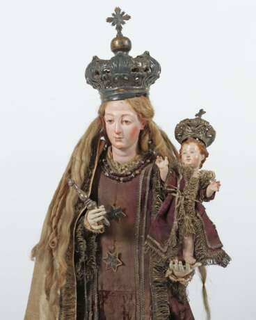 Neapolitanische Figur Italien, 19./20. Jh., ''Regina Co - photo 2