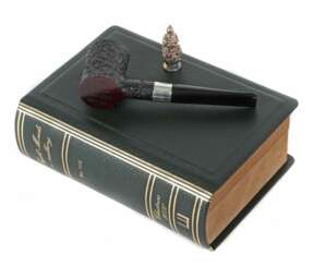 Dunhill-Christmas-Pfeife 2000 England, Briar/Sterlingsi