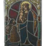 Bleiverglasung Datiert 1510, ''Gottesmutter mit Ritter' - фото 2
