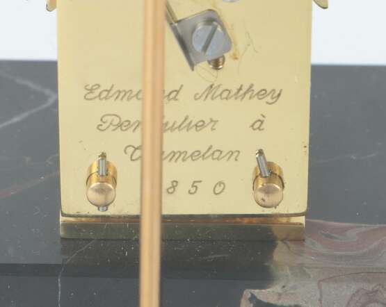 Edmond Mathey Skelett-Uhr Schweiz, wohl um 1983, Ziffer - photo 3
