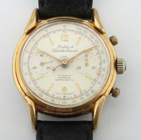 Armbandchronograph DUBEY & SCHALDENBRAND Schweiz, 1970e - photo 1