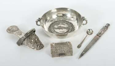 Silber aus Südamerika 20. Jh., Mexiko u.a., Silber 900