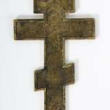 Segenskreuz Russland, 19. Jh., Bronze reliefierrt, Dars - photo 2