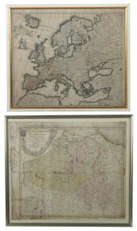 Paar Landkarten von ''Europa'' und ''Belgien'' 1x Tobia - фото 1