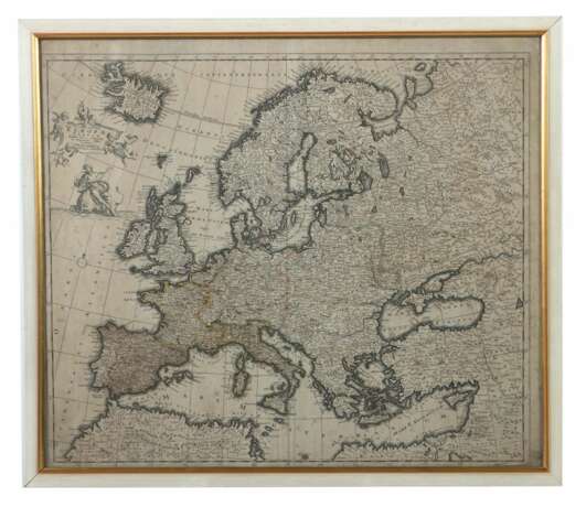 Paar Landkarten von ''Europa'' und ''Belgien'' 1x Tobia - Foto 3