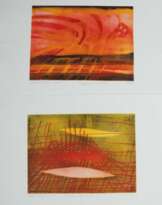 Haas, Willibrord Schramberg 1936, deutscher Maler, Zeic