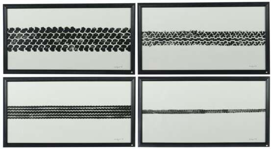 Marcheguet, Alain Frankreich 1955, 4x Serie ''Strukturi - photo 1