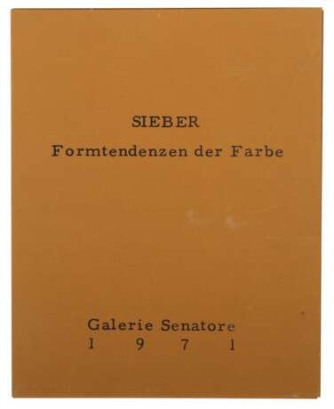 Sieber, Friedrich Reichenberg 1925 - 2002 ebenda, Maler - Foto 1
