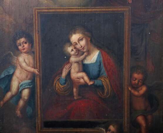 Kirchenmaler des 18. Jh. wohl Süddeutschland, ''Madonna - photo 2