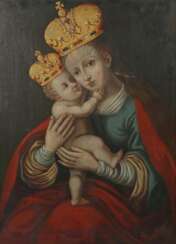Kirchenmaler des 18./19. Jh. ''Madonna mit Kind'', Dars
