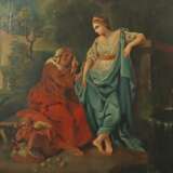 Maler des 18./19. Jh. ''Vertumnus und Pomona'', Szene a - Foto 1