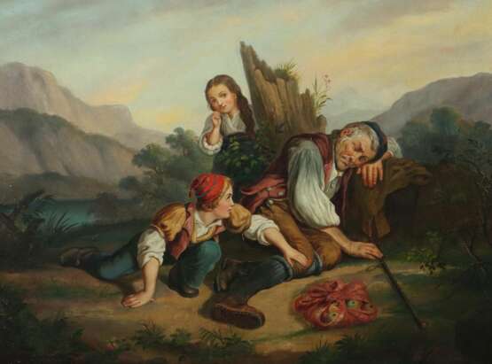 Steffeck, Carl Constantin (attr.) 1818 - 1890. ''Apfeld - photo 1