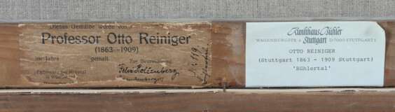Reiniger, Otto Stuttgart 1863 - 1909 Tachensee bei Korn - фото 4