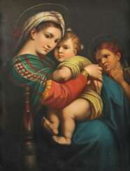 Maler/Kopist des 19./20. Jh. ''Madonna della Sedia'', D