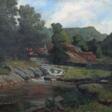 Bolte, Adolf 1881 - ?, Landschaftsmaler. ''Bewaldete La - Архив аукционов