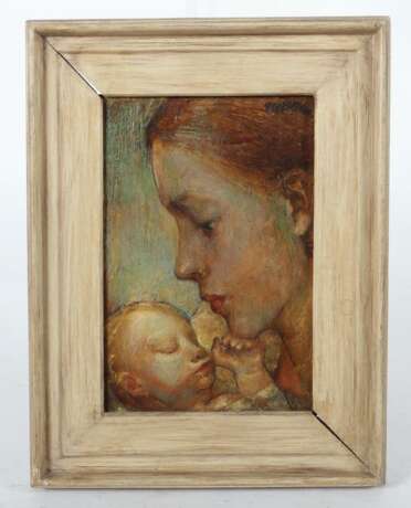 Diller, P. M. Maler des 20. Jh.. ''Mutter mit Kind'', B - фото 2