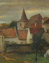 Diller, P. M. Maler des 20. Jh.. ''Landschaft mit einem