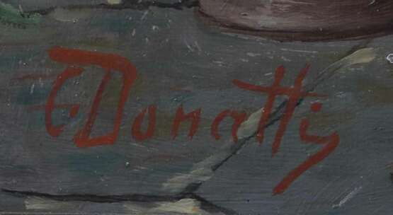 Donatti, C. (?) italienischer Maler des 20. Jh.. ''Haus - Foto 3