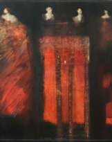 Flach, Claude Straßburg 1949, Maler in Gordes/Frankreic